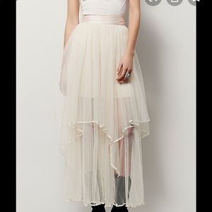 Free People Keep Me Tutu Skirt
